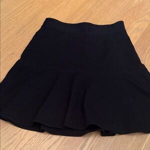 White House Black Market Black Skater Skirt